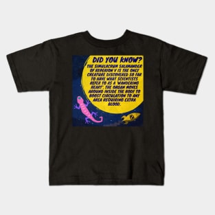 Did You Know? The Simulacrum Salamandar Kids T-Shirt